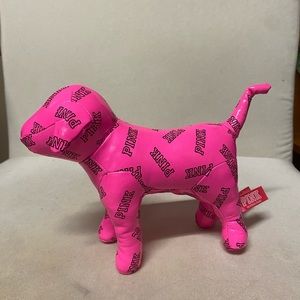 Vintage Victoria’s Secret Pink plush dog